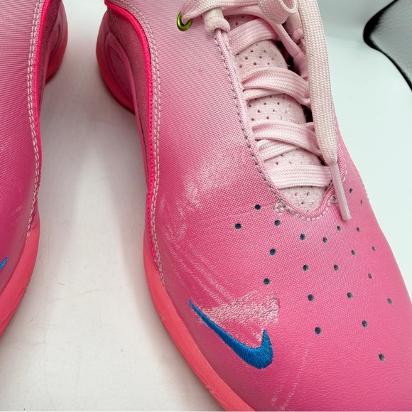 Nike Mens Lebron XXII SN (I Promise) Pink and Blue Sneakers - Picture 6 of 14
